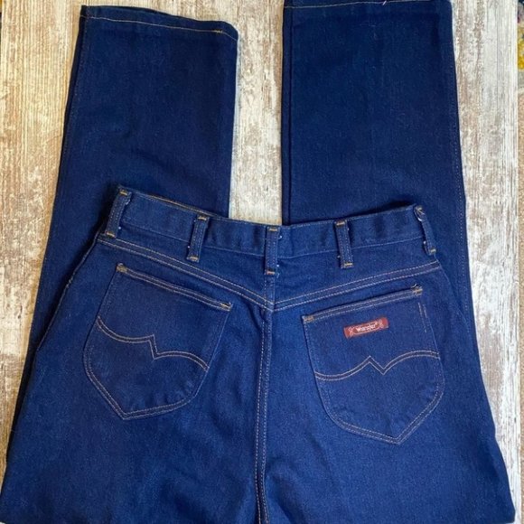 Vintage Wrangler High Waist Mom Jeans - Picture 4 of 10